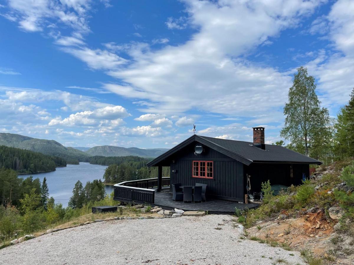 Utsikten - Cabin With A Great View Drangedal Exterior photo